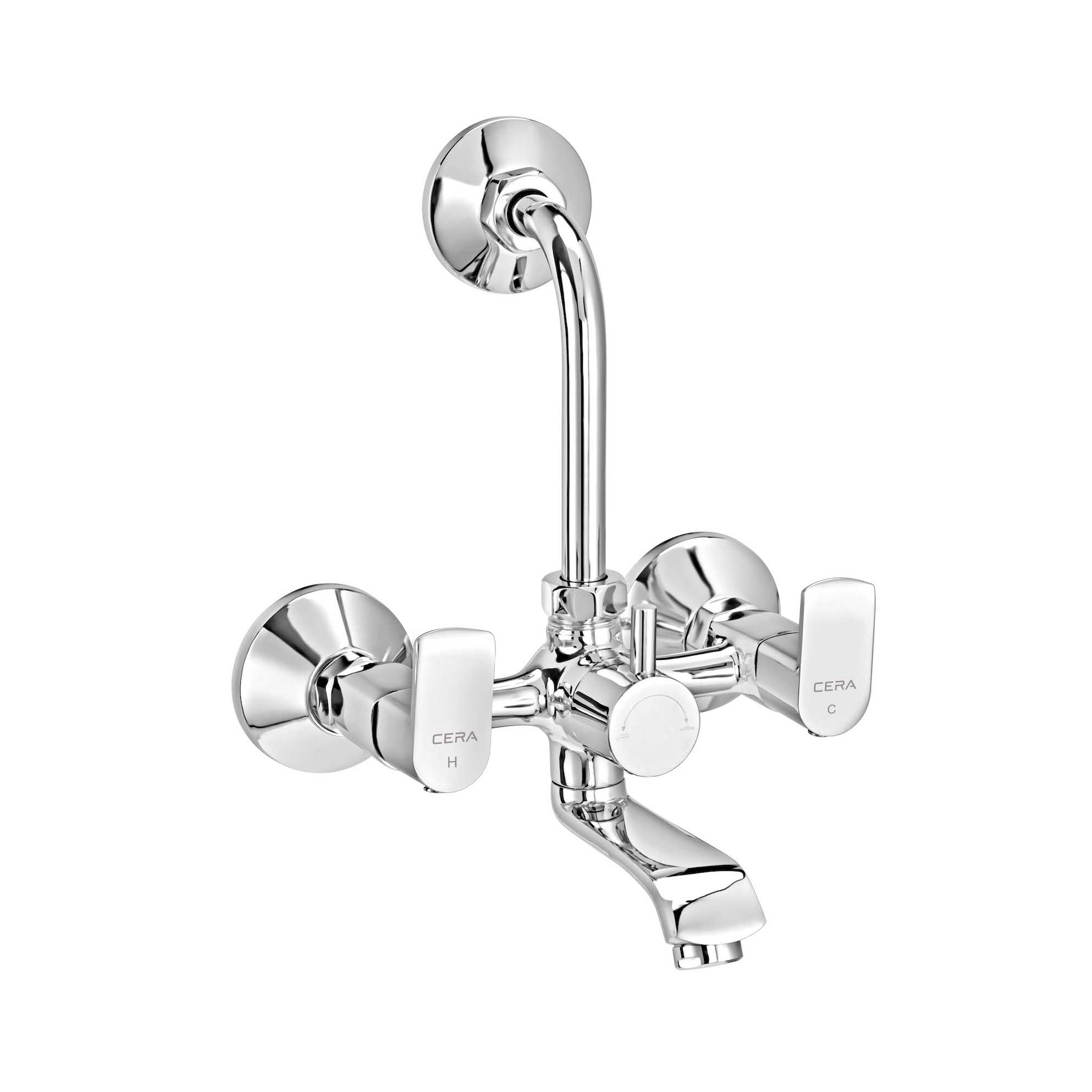 Chromo wall mixer