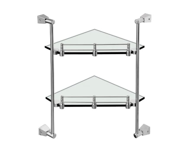 Oceana corner glass shelf