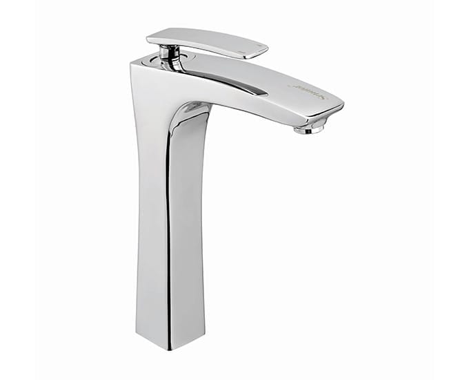 Single lever tall basin mixer