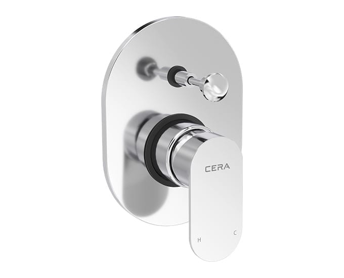 Curve 5-way single lever diverter