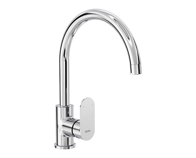 Curve single lever sink mixer