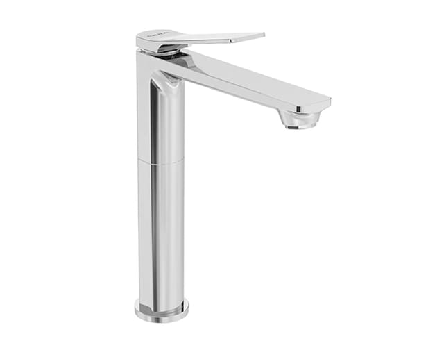 Sylvina single lever extended basin mixer