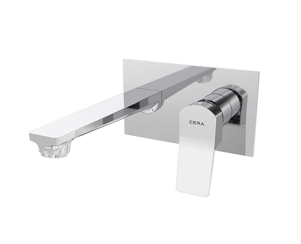 Sylvina wall mounted basin mixer