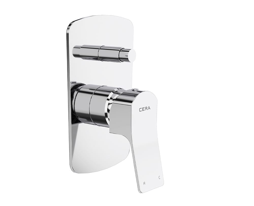 Sylvina single lever diverter