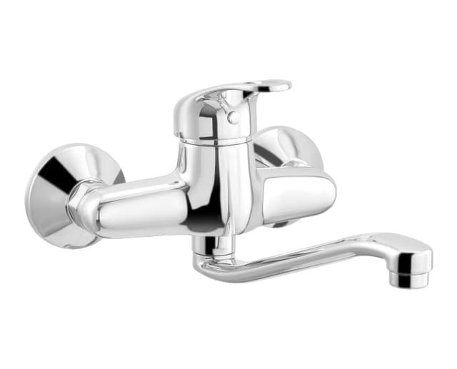 Carbon single lever sink mixer