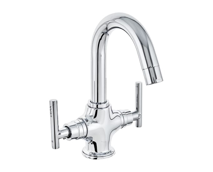 Dew basin mixer