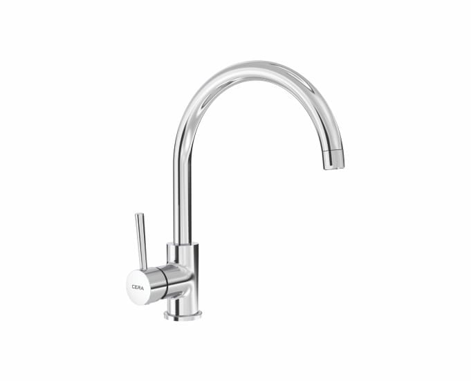 Fountain single lever sink mixer